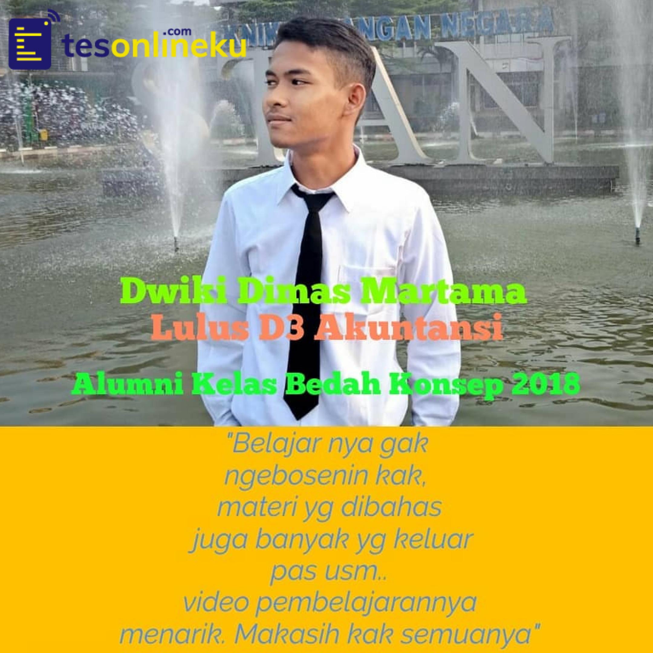 Dwiki Dimas Martama (Lulus D 3 Akuntansi)